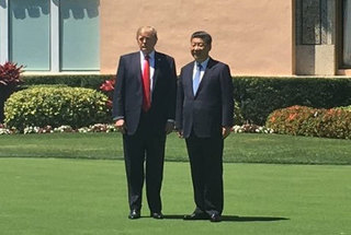 米中首脳会談の両首脳